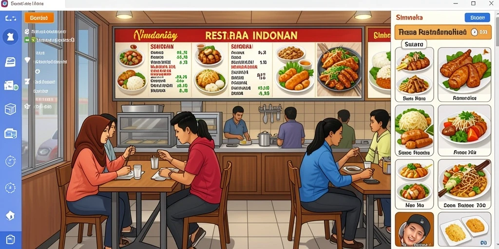 Tampilan antarmuka BENTO4D yang menarik.