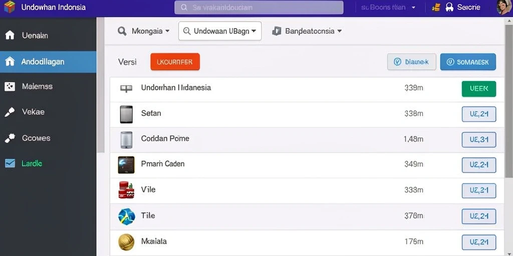 Tampilan antarmuka yang user-friendly dan menarik.