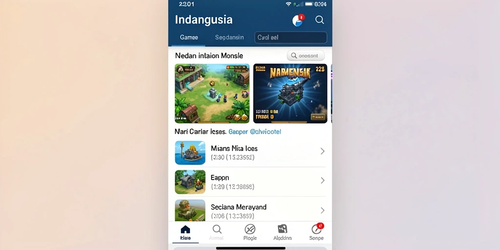 Tampilan antarmuka yang intuitif dan menarik.