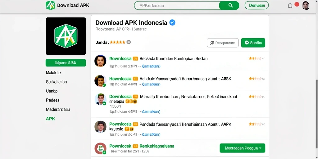 Antarmuka pengguna yang intuitif dan menarik.