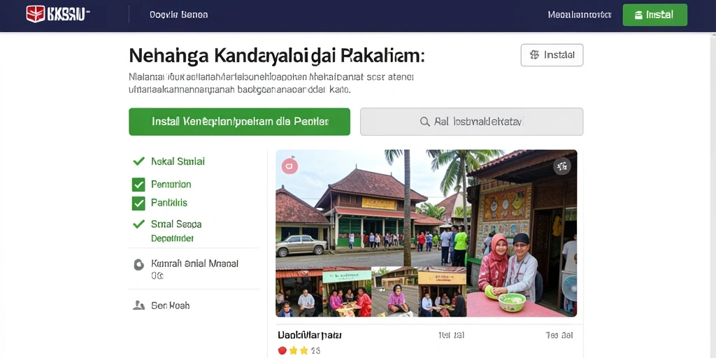 Tampilan awal aplikasi GOD77 yang menarik.