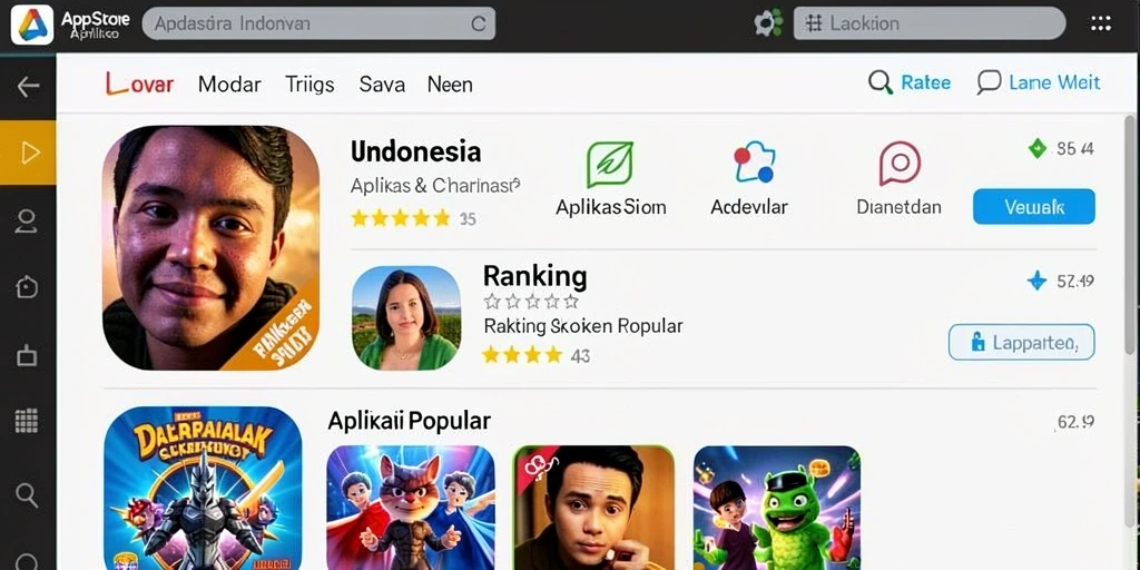 Tampilan antarmuka yang menarik dan mudah dinavigasi.