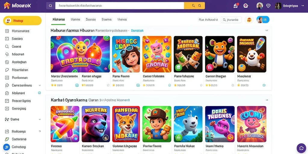 Tampilan antarmuka user-friendly yang memudahkan navigasi.