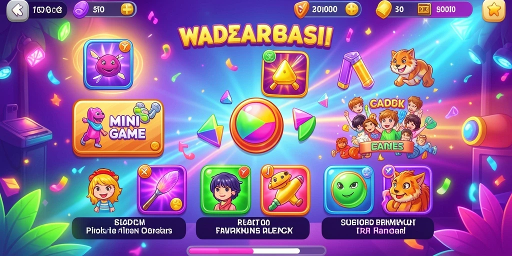 Tampilan utama aplikasi IDX66 dengan navigasi intuitif.