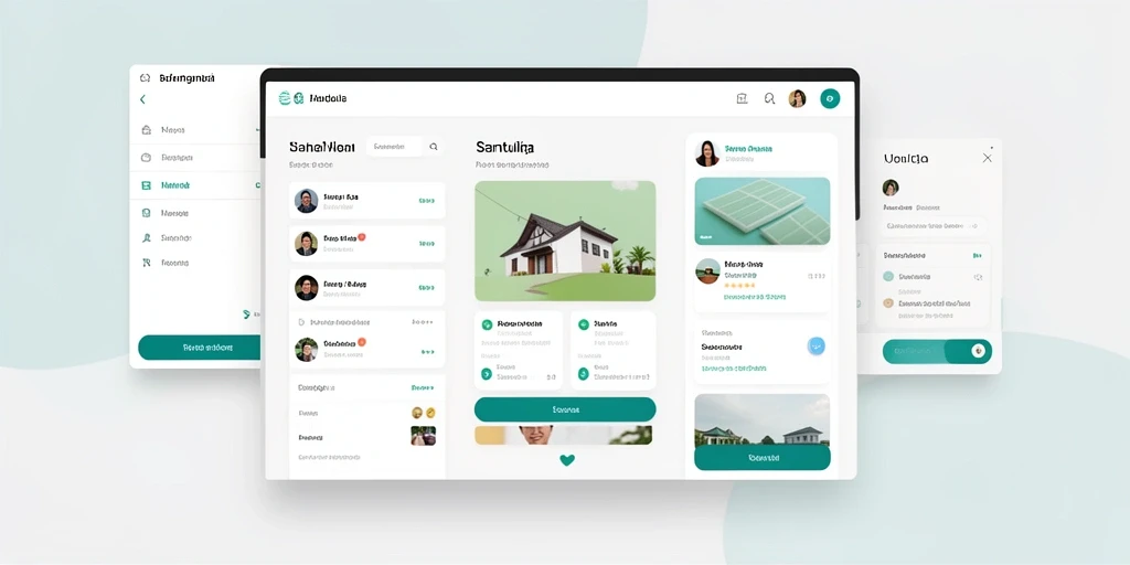 Tampilan antarmuka yang user-friendly dan modern.