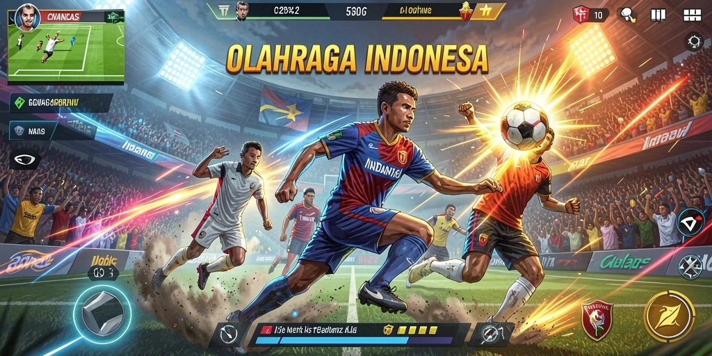 Tampilan menarik dan warna-warni dari permainan slot.
