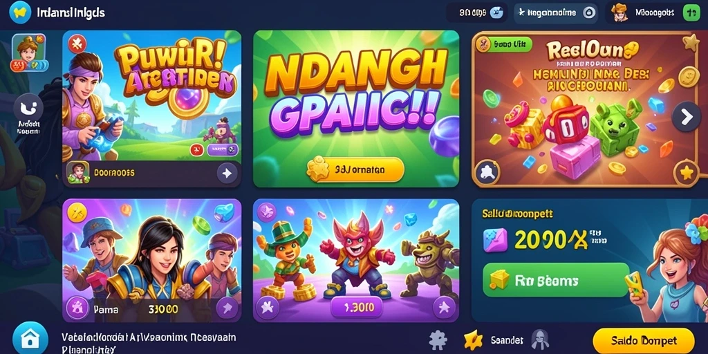 Tampilan antarmuka pengguna yang menarik dan modern.