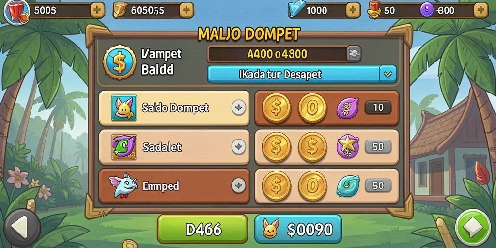 Screenshot menunjukkan antarmuka utama yang intuitif.
