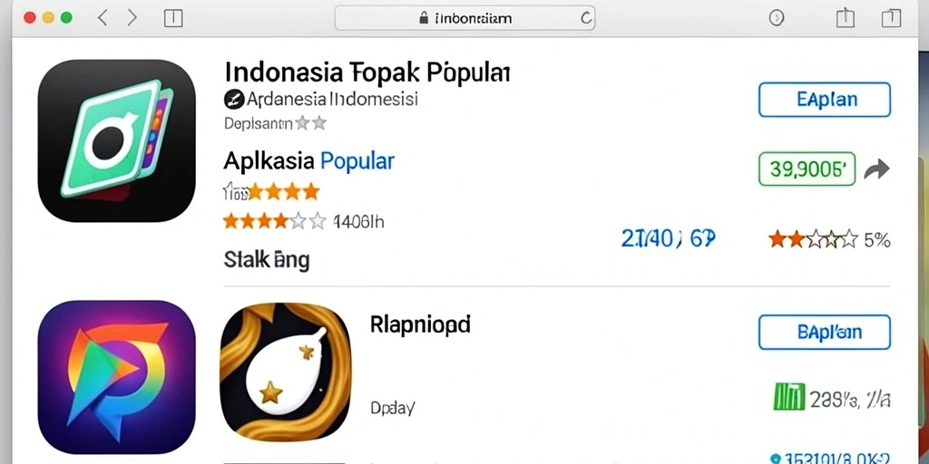 Tampilan antarmuka pengguna yang menarik dan modern.