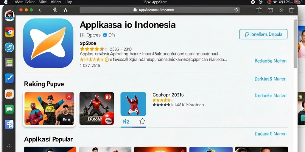 Tampilan antarmuka user-friendly yang menarik.