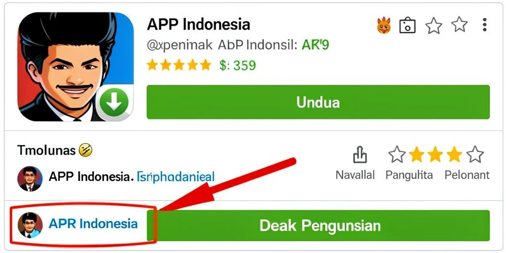 Screenshot menunjukkan tampilan antarmuka yang bersih dan menarik.