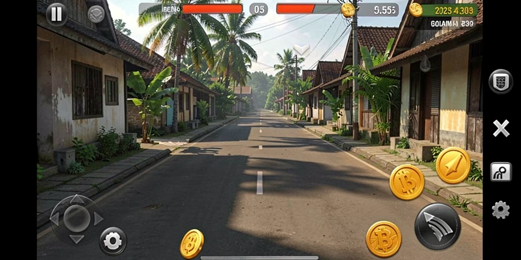 Tampilan antarmuka yang menarik dan modern.