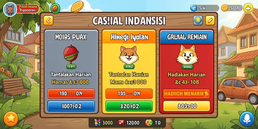 Tampilan antarmuka yang menarik dan user-friendly.