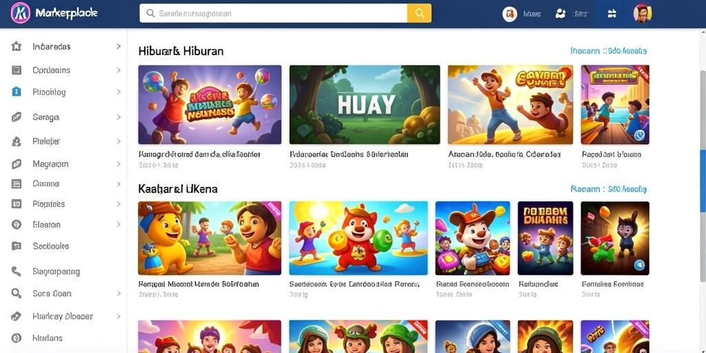 Grafis menakjubkan dengan desain yang menarik.