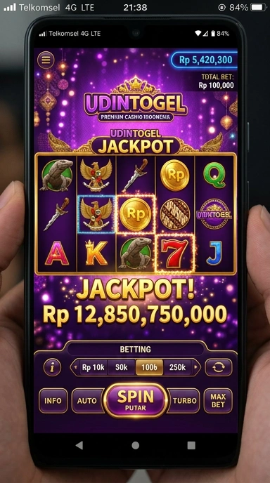 Cuplikan layar menu unduhan udintogel untuk perangkat Android